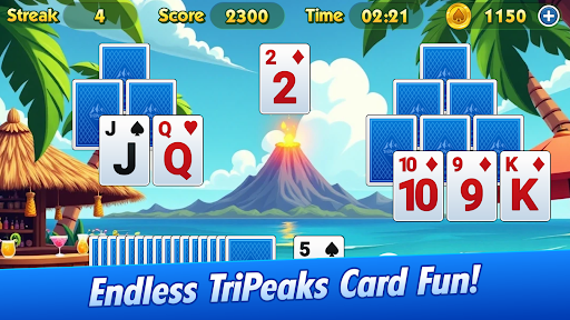 TriPeaks Solitaire Challenge Screenshot 4