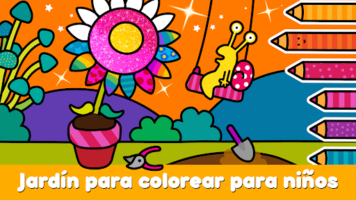 Jardim Livro de colorir crianças Captura de tela 6