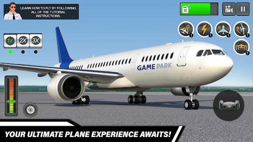 Pilot Simulator: 飛行機ゲームのスクリーンショット1