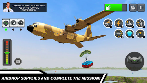 Pilot Simulator: 飛行機ゲームのスクリーンショット6