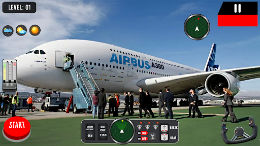 ciudad vuelo piloto juego 3d Screenshot 1