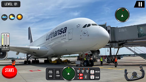 ciudad vuelo piloto juego 3d Screenshot 2
