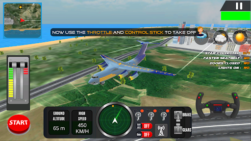 ciudad vuelo piloto juego 3d Screenshot 5