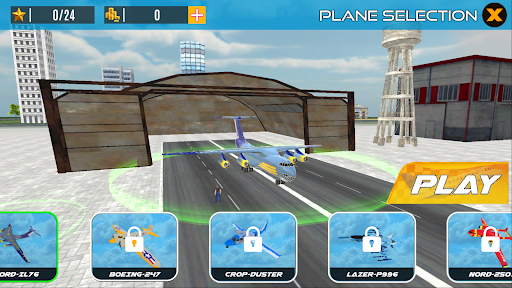 ciudad vuelo piloto juego 3d Screenshot 6
