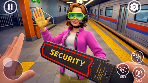 Captura de Tela do Subway Security Guard 1