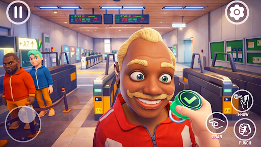 Captura de Tela do Subway Security Guard 3