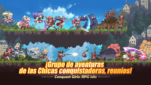 Conquest Girls: RPG Idle Screenshot 1