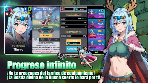 Conquest Girls: RPG Idle Screenshot 4