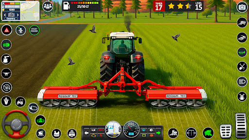 Big Farming Tractor Game 3D Screenshot 3
