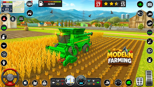 Big Farming Tractor Game 3D Screenshot 4