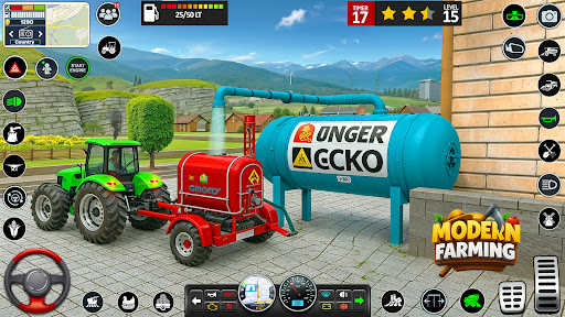 Big Farming Tractor Game 3D Screenshot 6