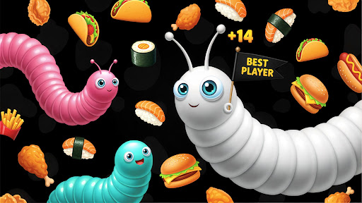 Snake Worm Hunt Game Screenshot 3