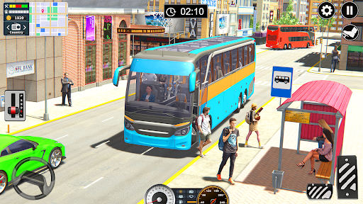 Bus Simulator: Coach Bus Game Screenshot 2