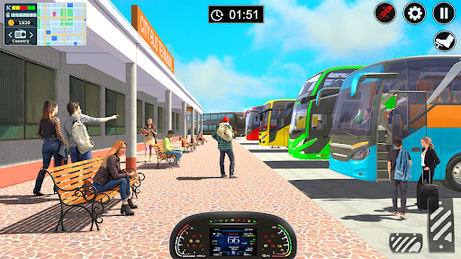 Bus Simulator: Coach Bus Game Screenshot 4
