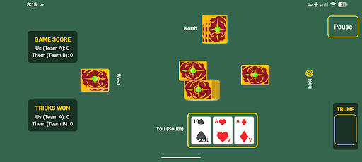 Just Euchre: Offline Card Game Screenshot 2