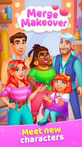 Merge Makeover: juego de moda Screenshot 5