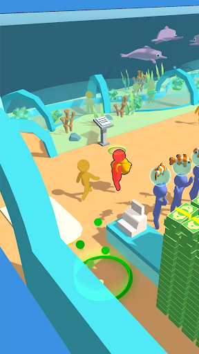 Aquarium Land: 魚釣りゲーム スクリーンショット 1