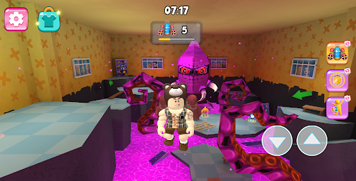 Obby Escape: Mega School Screenshot 1