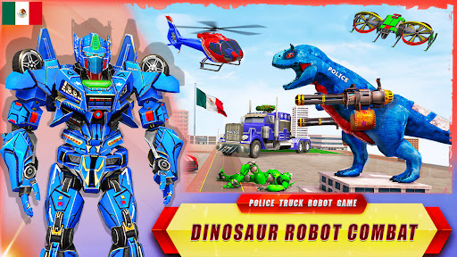 Robot Police Car Games Screenshot 3