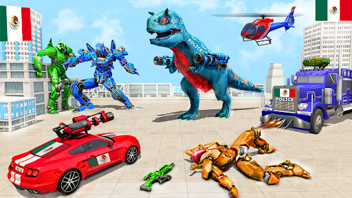 Robot Police Car Games Screenshot 5