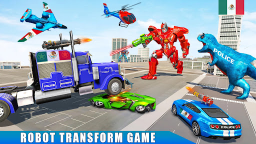 Robot Police Car Games Screenshot 6