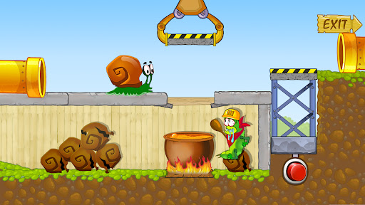 Snail Bob 1: Arcade Puzzle Captura de Tela 1
