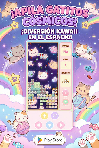 Cat Retro Block Screenshot 2