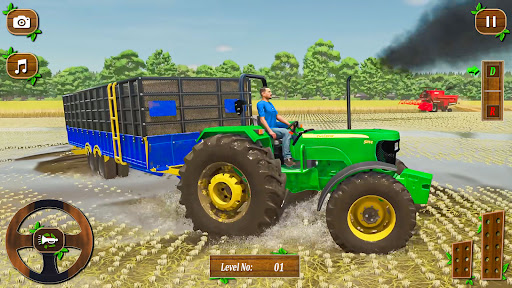 Indian Tractor Sim Tochan Game Screenshot 2