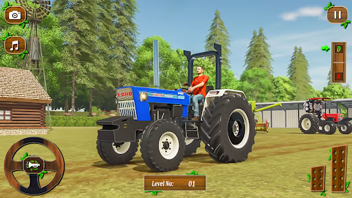 Indian Tractor Sim Tochan Game Screenshot 3