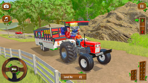 Indian Tractor Sim Tochan Game Screenshot 5
