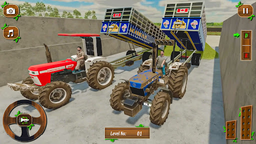 Indian Tractor Sim Tochan Game Screenshot 6