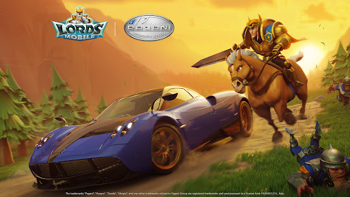 Lords Mobile: ¡Pagani GO! Captura de Tela 1