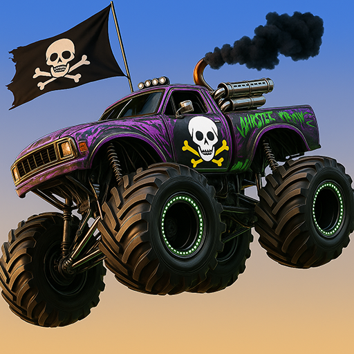Carreras monster truck niños