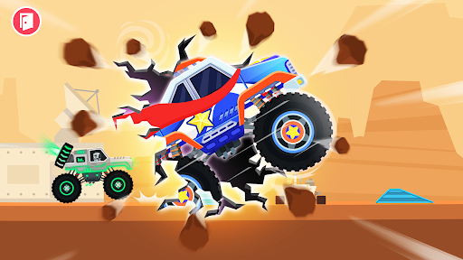 Carreras monster truck niños Screenshot 1