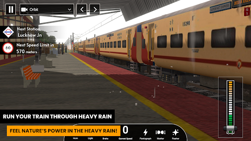 Indian Railway Train Simulator Captura de Tela 1