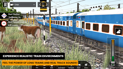 Indian Railway Train Simulator Captura de Tela 2