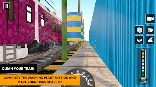 Indian Railway Train Simulator Captura de Tela 6