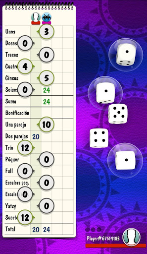 Yatzy Online Multiplayer Screenshot 1