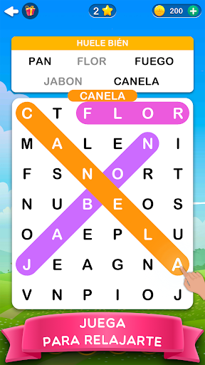 Word Search 2: Sopa de letras Screenshot 1