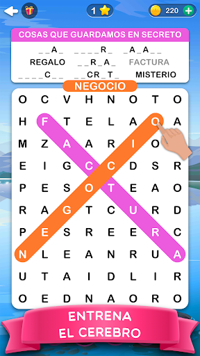 Word Search 2: Sopa de letras Screenshot 2