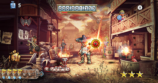 Mad Bullets: Wild West Shooter Captura de Tela 2