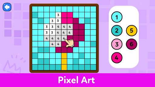 Colorea por Números para Niños Screenshot 2