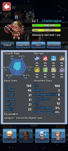Pixel Idle Heroes Screenshot 1