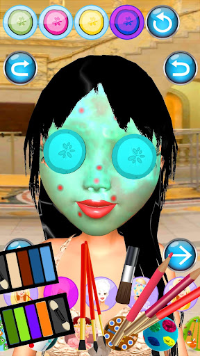 Princesa Jogo: Salão Angela Captura de Tela 1