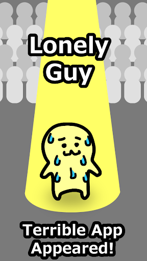 Lonely Guy - funny care games Screenshot 1