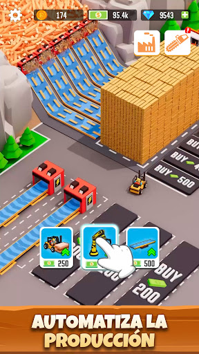 Lumber: Idle Tycoon de Madera Screenshot 3