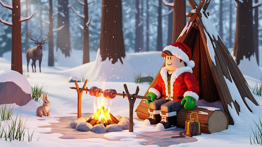 Snow Night Survival Game Screenshot 2