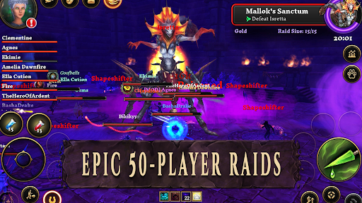 Villagers & Heroes - MMORPG Screenshot 2