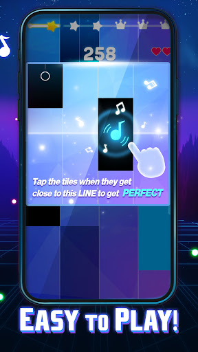 Piano Pink Music: Jogo Ritmo Screenshot 1