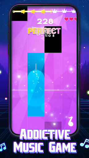 Piano Pink Music: Jogo Ritmo Screenshot 2